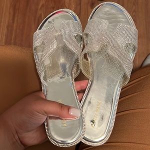 Brand new Herme inspired slides